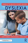 Cover: Parent's Quick Start Guide to Dyslexia - Routledge