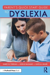 Enlarge image Cover: Parent's Quick Start Guide to Dyslexia - Routledge