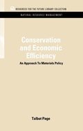 Cover: Conservation and Economic Efficiency - Resources for the Future Press (RFF Press)