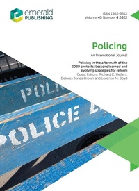Enlarge image Cover: Policing in the Aftermath of the 2020 Protests - Emerald Publishing Limited