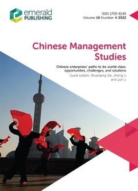 Enlarge image Cover: Chinese Enterprises' Paths to be World-Class - Emerald Publishing Limited