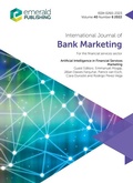 Cover: Artificial Intelligence in Financial Services Marketing - Emerald Publishing Limited