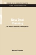 Cover: New Deal Planning - RFF Press