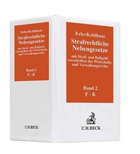 Abbildung von: Strafrechtliche Nebengesetze Ordner II 86 mm - C.H.BECK