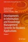 Cover: Developments in Information and Knowledge Management Systems for Business Applications - Springer