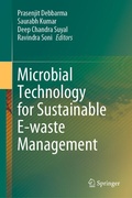 Cover: Microbial Technology for Sustainable E-waste Management - Springer