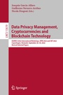 Cover: Data Privacy Management, Cryptocurrencies and Blockchain Technology - Springer