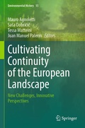 Cover: Cultivating Continuity of the European Landscape - Springer