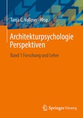 Cover: Architekturpsychologie Perspektiven - Springer Vieweg