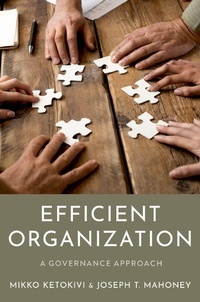 Abbildung von: Efficient Organization - OUP eBook