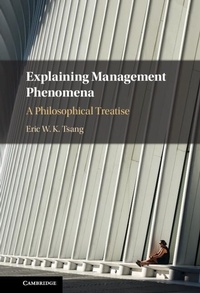 Abbildung von: Explaining Management Phenomena - Cambridge University Press