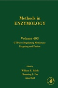 Cover: GTPases Regulating Membrane Targeting and Fusion: Volume 403 - Academic Press