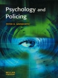 Abbildung von: Psychology and Policing - Willan Publishing