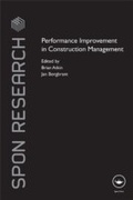 Cover: Performance Improvement in Construction Management - Routledge