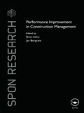 Cover: Performance Improvement in Construction Management - Routledge