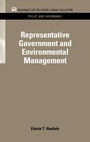 Cover: Representative Government and Environmental Management - Resources for the Future Press (RFF Press)