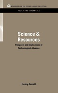 Cover: Science & Resources - Resources for the Future Press (RFF Press)