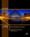 Cover: A Modern Introduction to Differential Equations - Academic Press