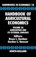 Cover: Handbook of Agricultural Economics: Volume 2A - North-Holland