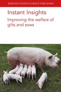 Cover: Instant Insights: Improving the welfare of gilts and sows - Burleigh Dodds Science Publishing