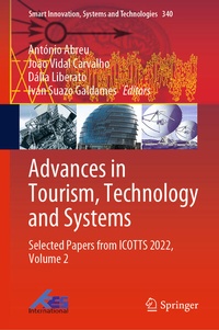 Enlarge image Cover: Advances in Tourism, Technology and Systems - Springer