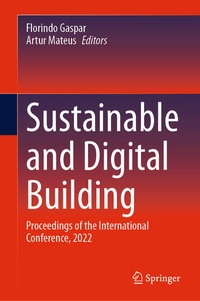 Enlarge image Cover: Sustainable and Digital Building - Springer
