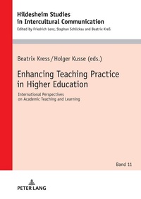 Enlarge image Cover: Enhancing Teaching Practice in Higher Education - Peter Lang Verlag