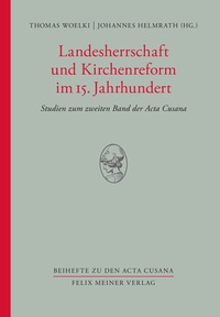 Abbildung von: Landesherrschaft und Kirchenreform im 15. Jahrhundert - Meiner