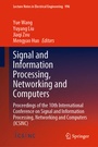 Cover: Signal and Information Processing, Networking and Computers - Springer