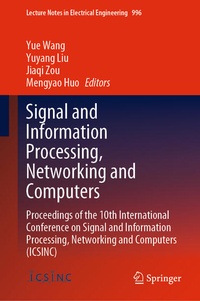 Enlarge image Cover: Signal and Information Processing, Networking and Computers - Springer