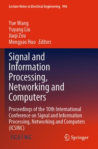 Enlarge image Cover: Signal and Information Processing, Networking and Computers - Springer