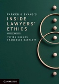 Cover: Parker and Evans's Inside Lawyers' Ethics - Cambridge University Press