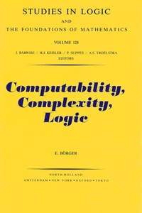 Enlarge image Cover: Computability, Complexity, Logic - Elsevier