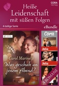 Cover: Hei&szlig;e Leidenschaft mit s&uuml;&szlig;en Folgen (4-teilige Serie) - CORA Verlag