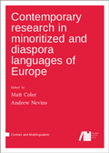 Cover: Contemporary research in minoritized and diaspora languages of Europe - Language Science Press