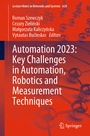 Cover: Automation 2023: Key Challenges in Automation, Robotics and Measurement Techniques - Springer