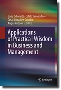 Cover: Applications of Practical Wisdom in Business and Management - Springer
