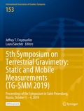 Cover: 5th Symposium on Terrestrial Gravimetry: Static and Mobile Measurements (TG-SMM 2019) - Springer