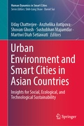 Cover: Urban Environment and Smart Cities in Asian Countries - Springer