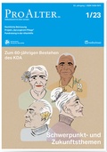 Cover: ProAlter Ausgabe 1/2023 - medhochzwei Verlag