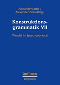Cover: Konstruktionsgrammatik VII - Stauffenburg