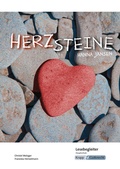 Cover: Herzsteine - Hanna Jansen - Lesebegleiter - Hauptschule - Krapp & Gutknecht Verlag