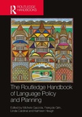 Cover: The Routledge Handbook of Language Policy and Planning - Routledge