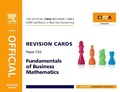 Cover: CIMA Revision Card Fundamentals of Business Maths - Elsevier
