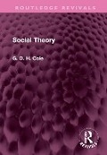 Cover: Social Theory - Routledge