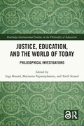 Cover: Justice, Education, and the World of Today - Routledge