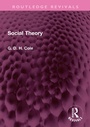 Cover: Social Theory - Routledge
