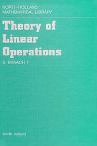 Abbildung von: Theory of Linear Operations: Volume 38 - North-Holland