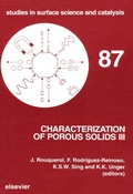 Cover: Characterization of Porous Solids III - Elsevier
