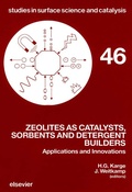 Cover: Zeolites as Catalysts, Sorbents and Detergent Builders - Elsevier